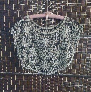 Vintage Beaded Bib
